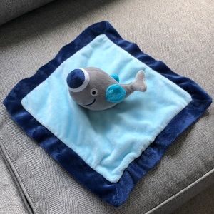 Whale Baby Lovey/Security Blanket Baby Toy